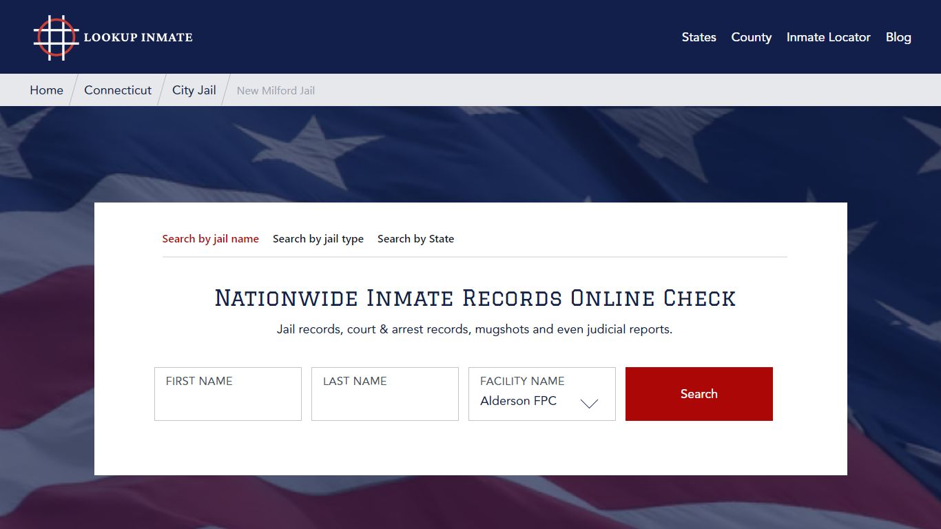 New Milford Jail in Connecticut - Lookup Inmate